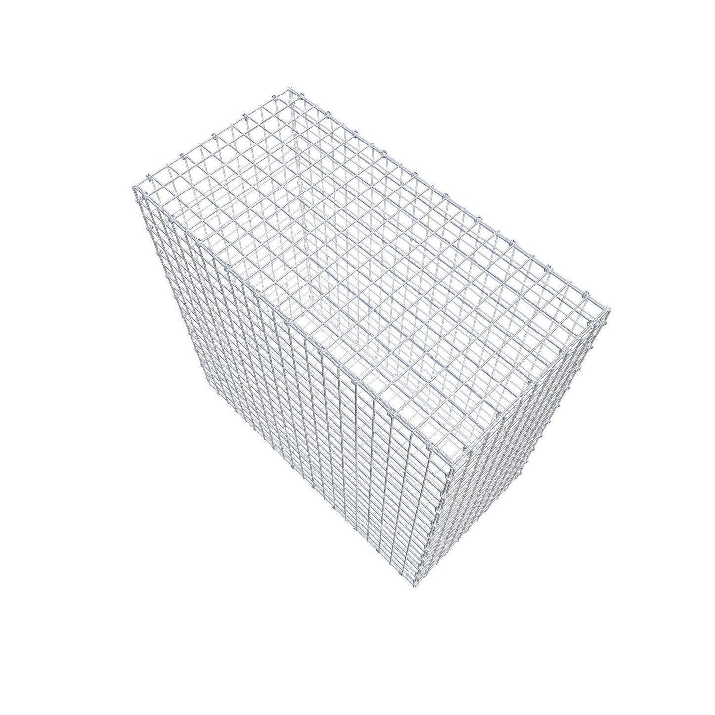 Schanskorf 100 cm x 100 cm x 50 cm (L x H x D), maaswijdte 5 x 5 cm, spiraalring