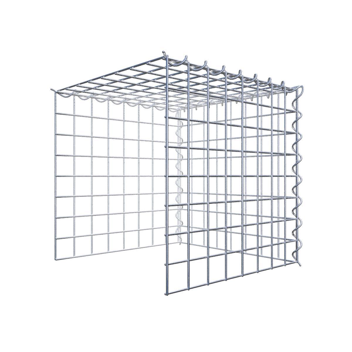 Gabione 05x05 040x040x040 Typ4 Spiral
