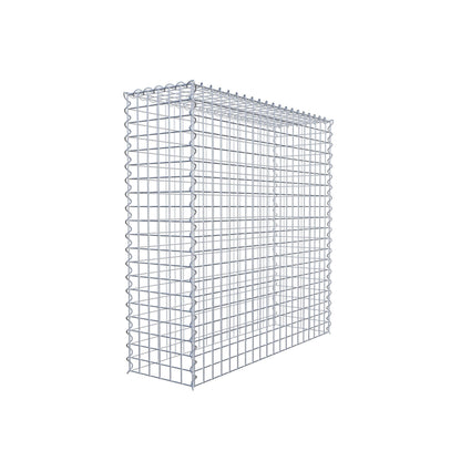 Add-on schanskorf type 3 100 cm x 100 cm x 30 cm (L x H x D), maaswijdte 5 cm x 5 cm, spiraalvormig
