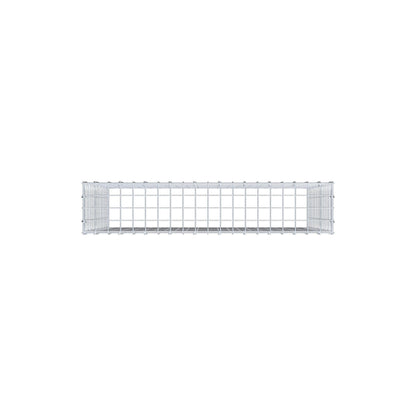 Type 3 oplegkorf 100 cm x 80 cm x 20 cm (L x H x D), maaswijdte 5 cm x 5 cm, C-ring