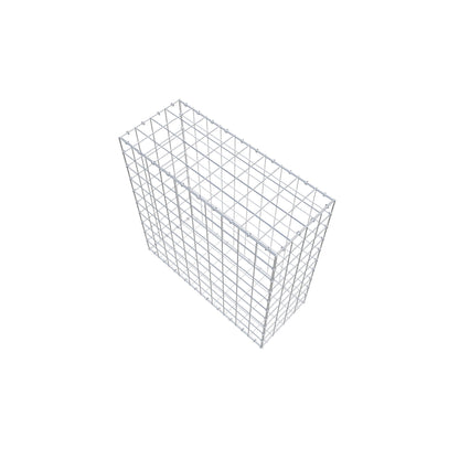 Schanskorf 100 cm x 100 cm x 40 cm (L x H x D), maaswijdte 10 cm x 10 cm, C-ring