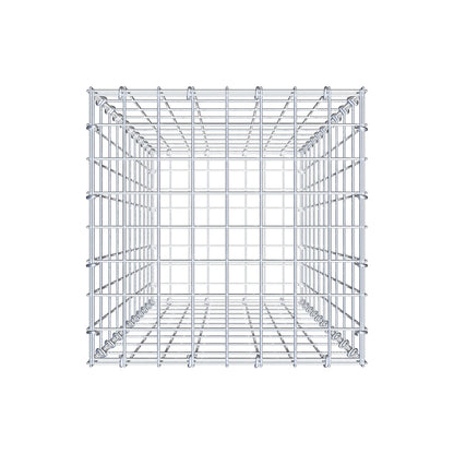 Gabbione 100 cm x 40 cm x 40 cm (L x H x P), maglia 5 cm x 10 cm, anello a C