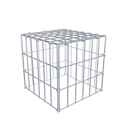 Anbaugabione Typ 3 30 cm x 30 cm x 30 cm (L x H x T), Maschenweite 5 cm x 10 cm, C-Ring