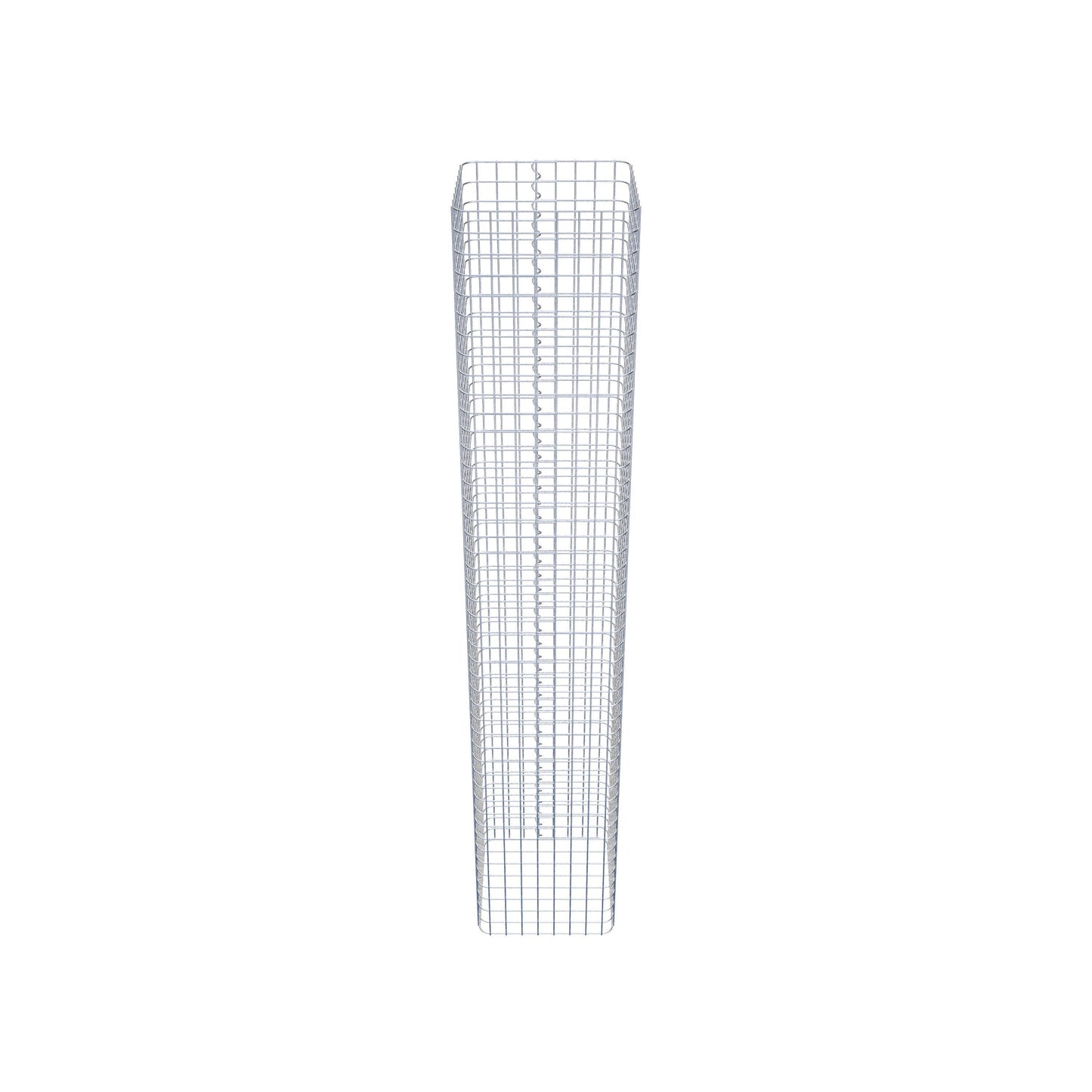 Gabion column square 42 cm x 42 cm, 230 cm height, MW 5 cm x 5 cm