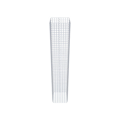 Gabion column square 42 cm x 42 cm, 230 cm height, MW 5 cm x 5 cm