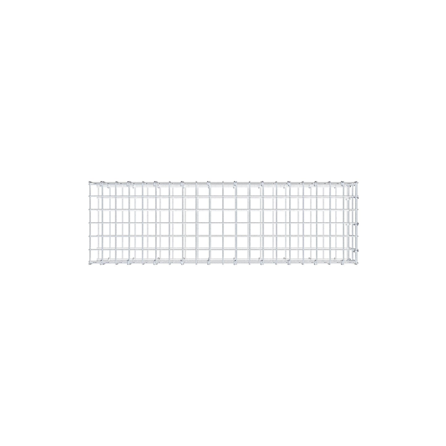 Fourche rapportée type 2 100 cm x 20 cm x 30 cm, mailles 5 cm x 10 cm, anneau en C