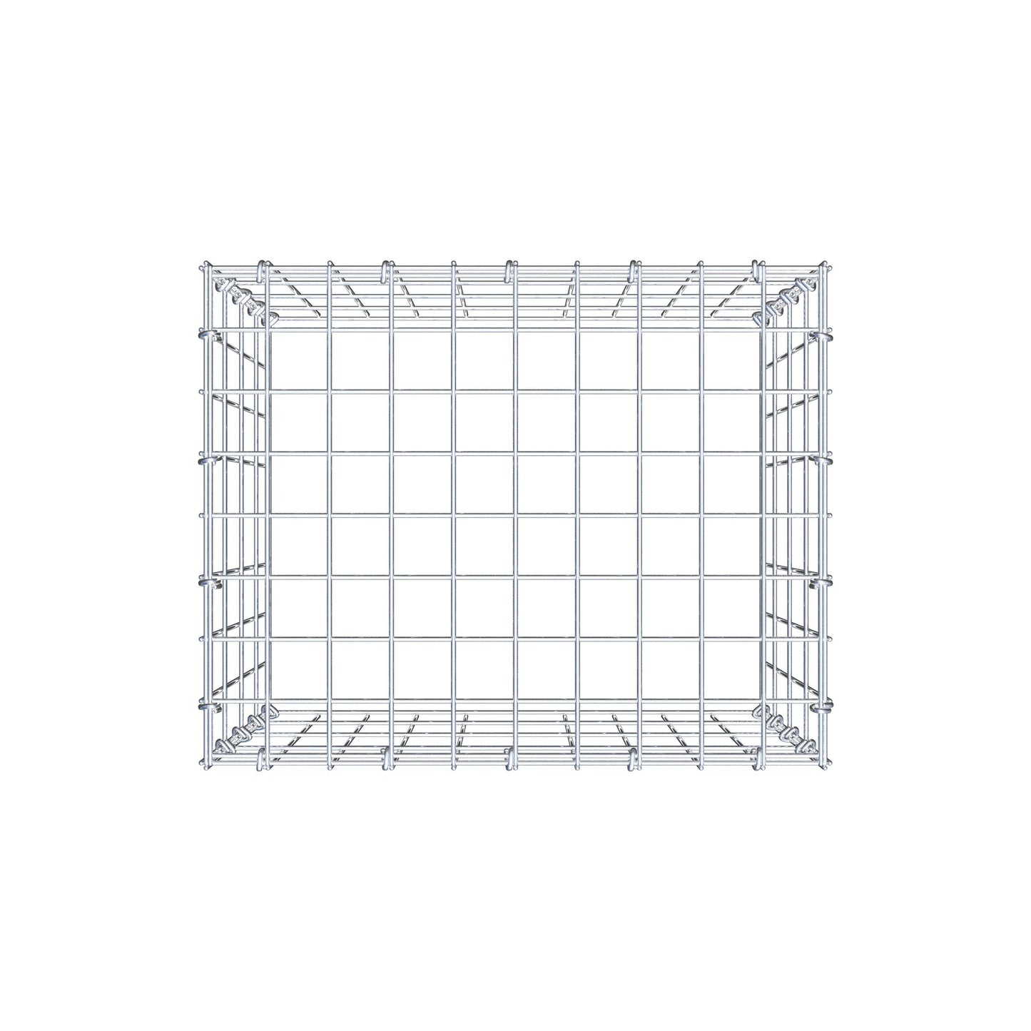 Gabião Tipo 3 50 cm x 40 cm x 40 cm (C x A x P), malhagem 5 cm x 10 cm, anel C