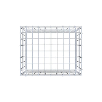 Gabião Tipo 3 50 cm x 40 cm x 40 cm (C x A x P), malhagem 5 cm x 10 cm, anel C