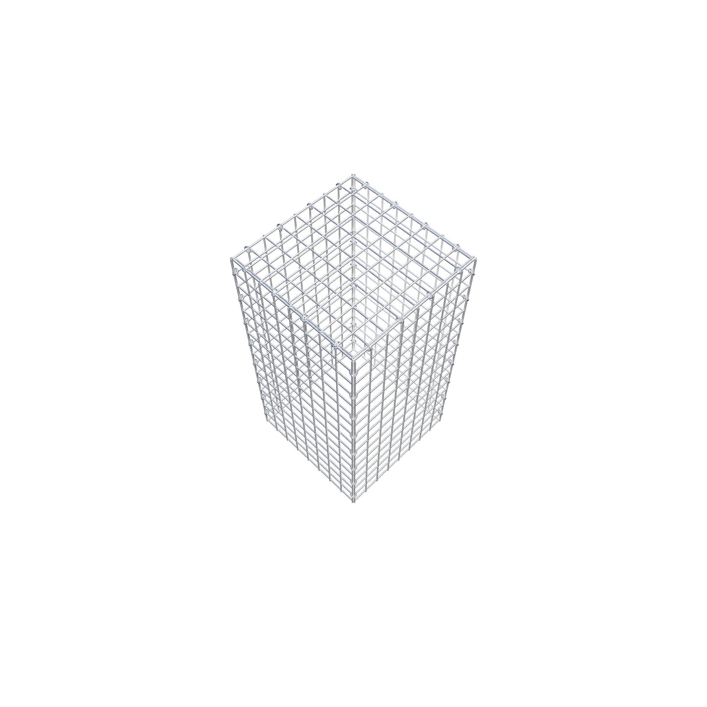 Tilläggspåle typ 3 80 cm x 40 cm x 40 cm (L x H x D), maskstorlek 5 cm x 5 cm, C-ring