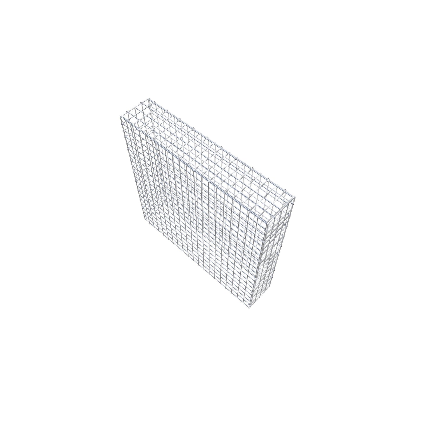 Gavión adicional tipo 3 100 cm x 100 cm x 20 cm (L x A x P), malla 5 cm x 5 cm, anillo en C