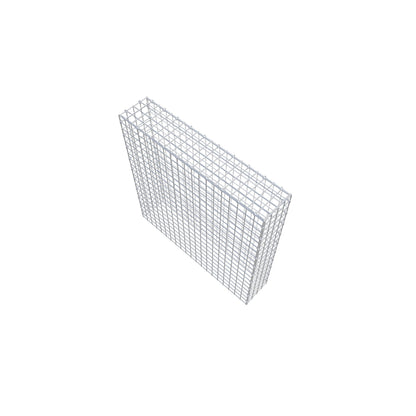 Gavión adicional tipo 3 100 cm x 100 cm x 20 cm (L x A x P), malla 5 cm x 5 cm, anillo en C