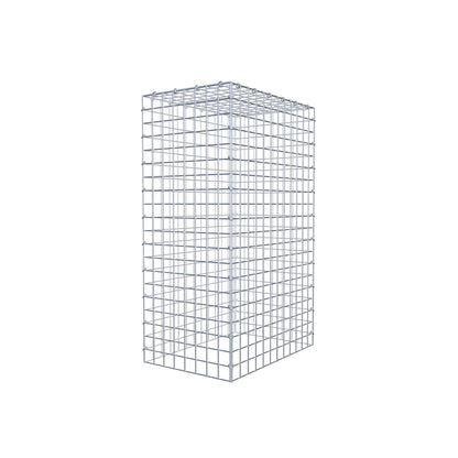 Gabião Tipo 3 100 cm x 60 cm x 40 cm (C x A x P), malhagem 5 cm x 5 cm, anel C