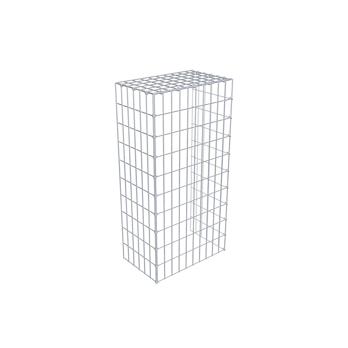 Pila adicional tipo 4 100 cm x 30 cm x 50 cm (L x A x P), malla 5 cm x 10 cm, anillo en C