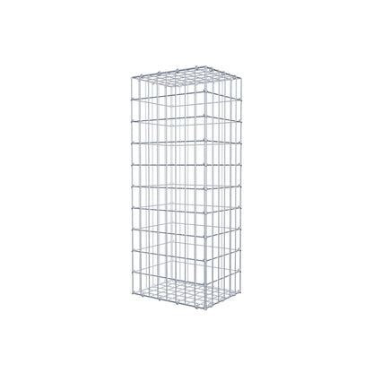 Gabião 100 cm x 30 cm x 40 cm (C x A x P), malhagem 5 cm x 10 cm, anel C