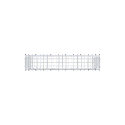 Schanskorf 100 cm x 60 cm x 20 cm (L x H x D), maaswijdte 5 x 5 cm, spiraalring