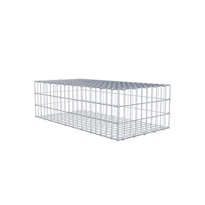 Schanskorf 100 cm x 30 cm x 50 cm (L x H x D), maaswijdte 5 cm x 10 cm, C-ring
