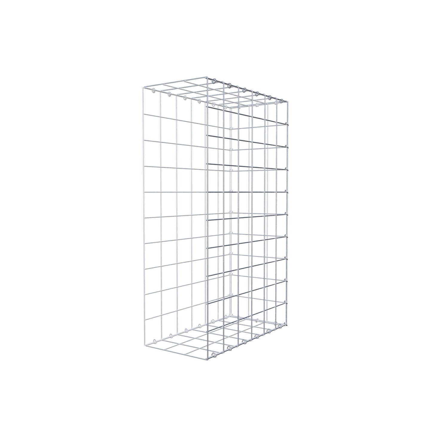 Type 2 oplegkorf 100 cm x 60 cm x 30 cm (L x H x D), maaswijdte 10 cm x 10 cm, C-ring