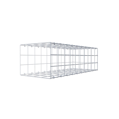Type 2 oplegkorf 100 cm x 30 cm x 40 cm (L x H x D), maaswijdte 10 cm x 10 cm, C-ring