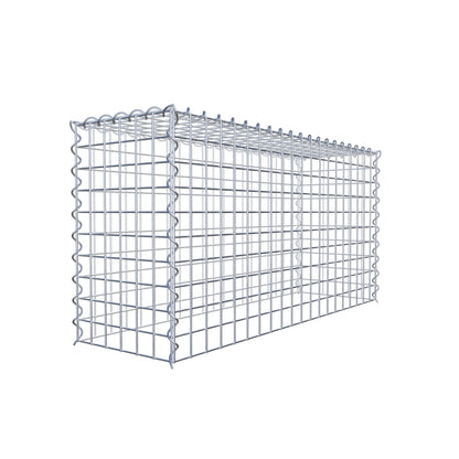 Påväxt gabion typ 3 100 cm x 50 cm x 30 cm (L x H x D), maskstorlek 5 cm x 5 cm, spiral