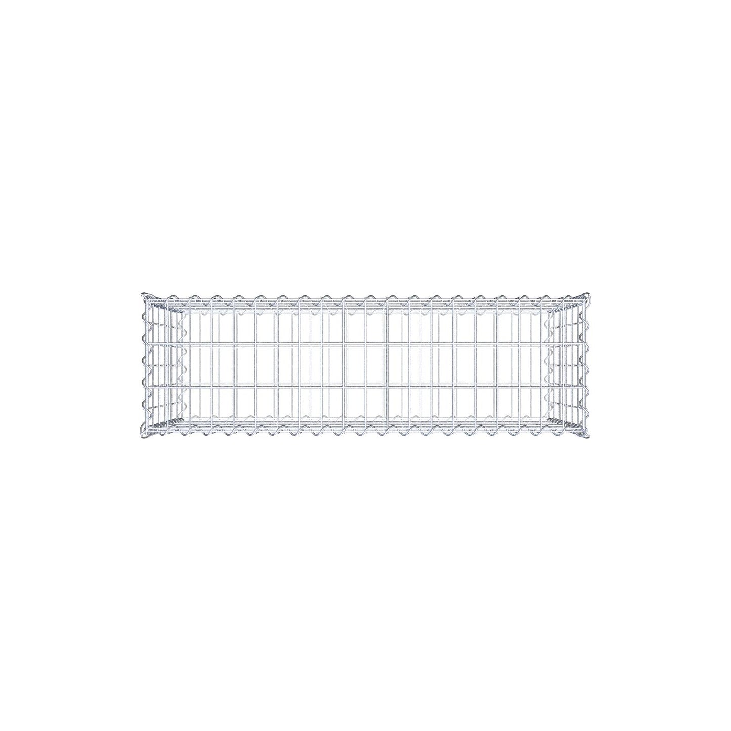 Gabion 100 cm x 60 cm x 30 cm (L x H x D), mesh size 5 cm x 10 cm, spiral