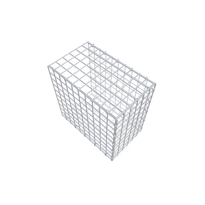 Gavión acoplable tipo 2 50 cm x 50 cm x 30 cm (L x A x P), malla 5 cm x 5 cm, anillo en C