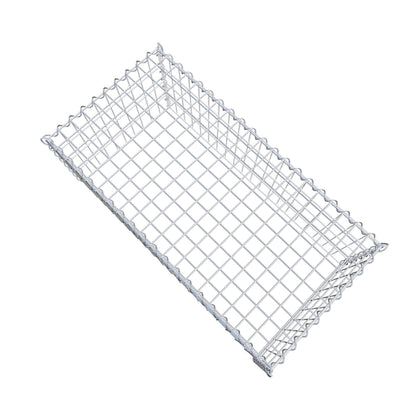Gabbione aggiuntivo tipo 3 100 cm x 40 cm x 50 cm (L x A x P), maglia 5 cm x 10 cm, spirale