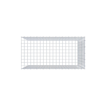 Fourche rapportée type 4 100 cm x 90 cm x 50 cm (L x H x P), mailles 5 cm x 5 cm, anneau C