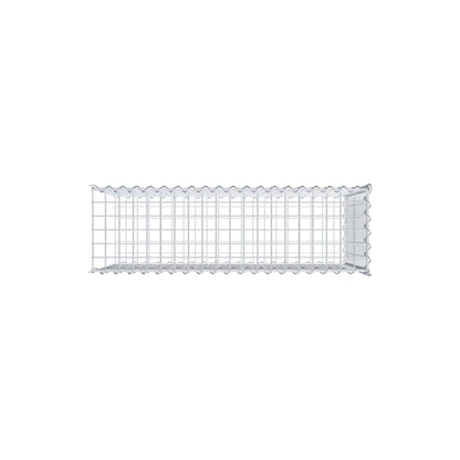 Aangegroeide schanskorf type 2 100 cm x 60 cm x 30 cm (L x H x D), maaswijdte 5 cm x 5 cm, spiraal