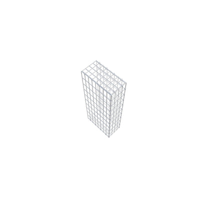 Pila adicional tipo 2 100 cm x 40 cm x 20 cm, malla 5 cm x 10 cm, anillo en C
